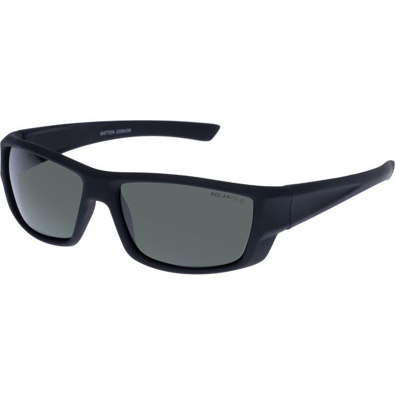 Cancer Council Gatton 2359439 Black Rubber/Green Polarised
