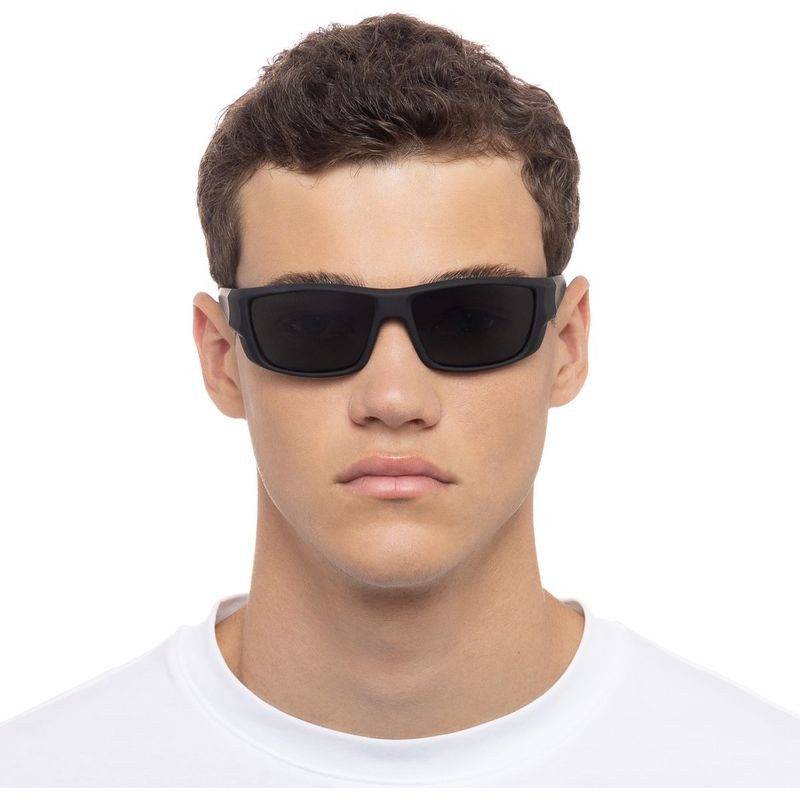 Cancer Council Gatton 2359439 Black Rubber/Green Polarised