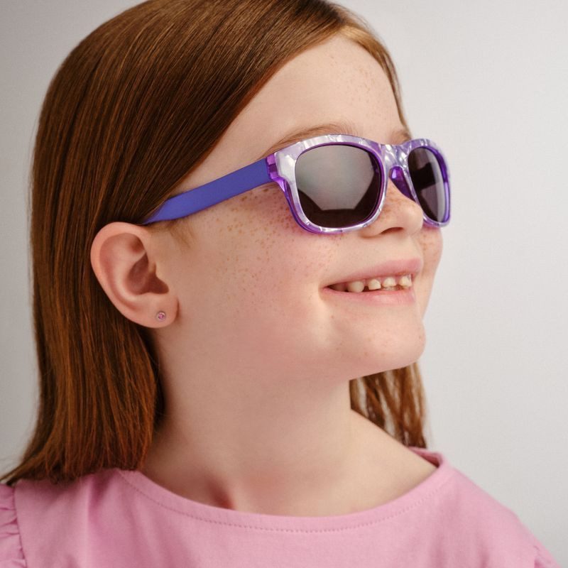 Cancer Council Kids Ducky Toddler 2545505 Lilac Marble/Smoke Polarised