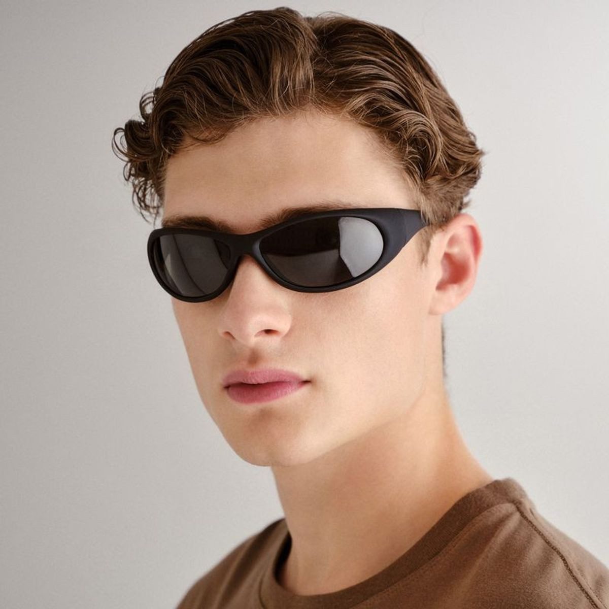 Cancer Council Logan 10450012 Black Rubber/Green Polarised