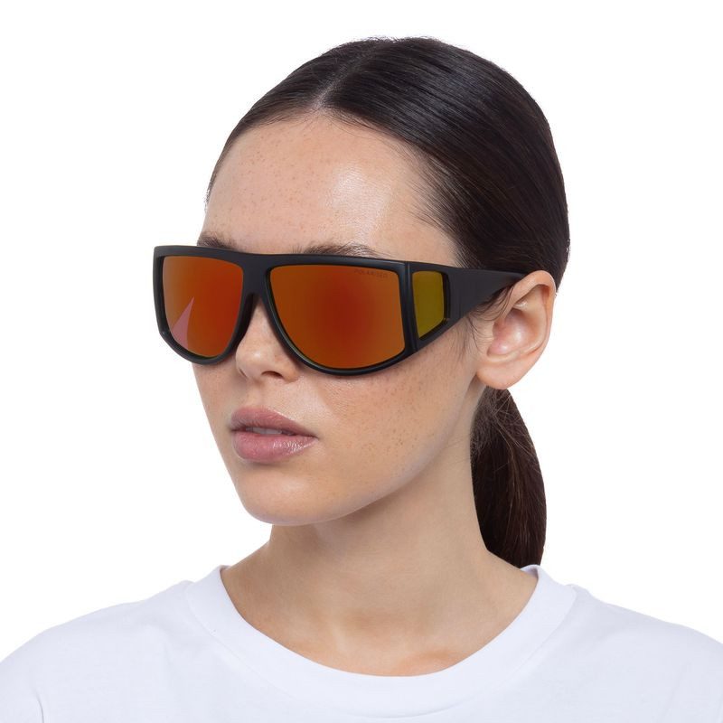 Cancer Council Nash 2359470 Matte Black/Red Mirror Polarised