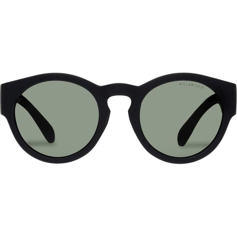 Cancer Council Kids Sparrow 2222977 Black Rubber/Green Polarised