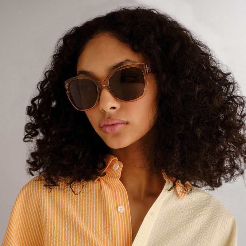 Cancer Council Adelong 2558860 Coffee Bean and Cookie Tort/Brown Polarised