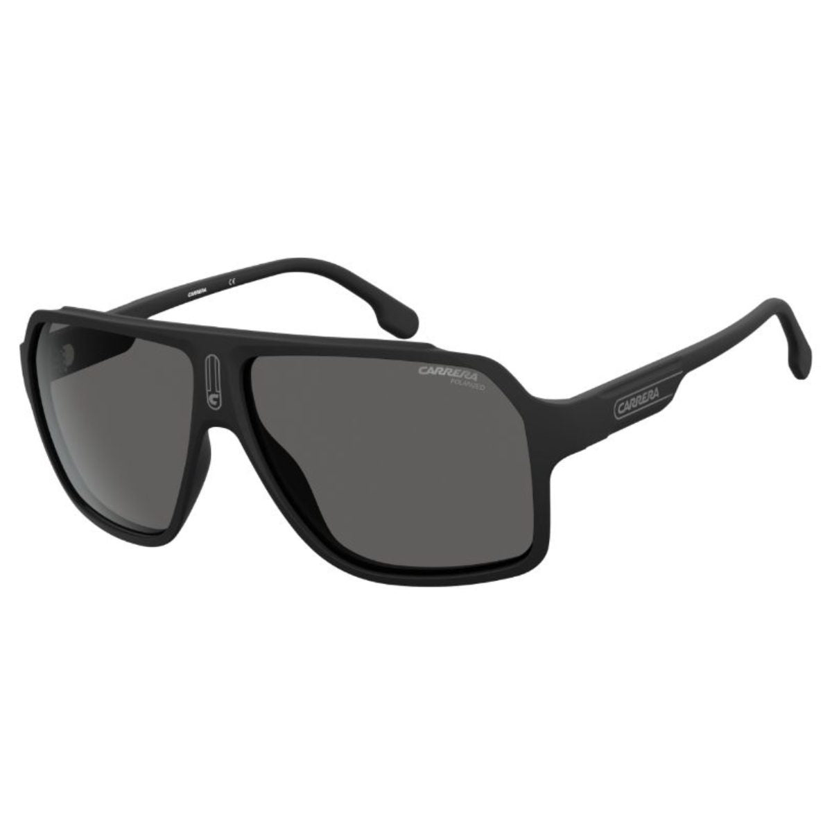 Carrera 1030 S 003 M9 62 Black Grey Polarised unisex aviator rubber plastic frame sunglass culture