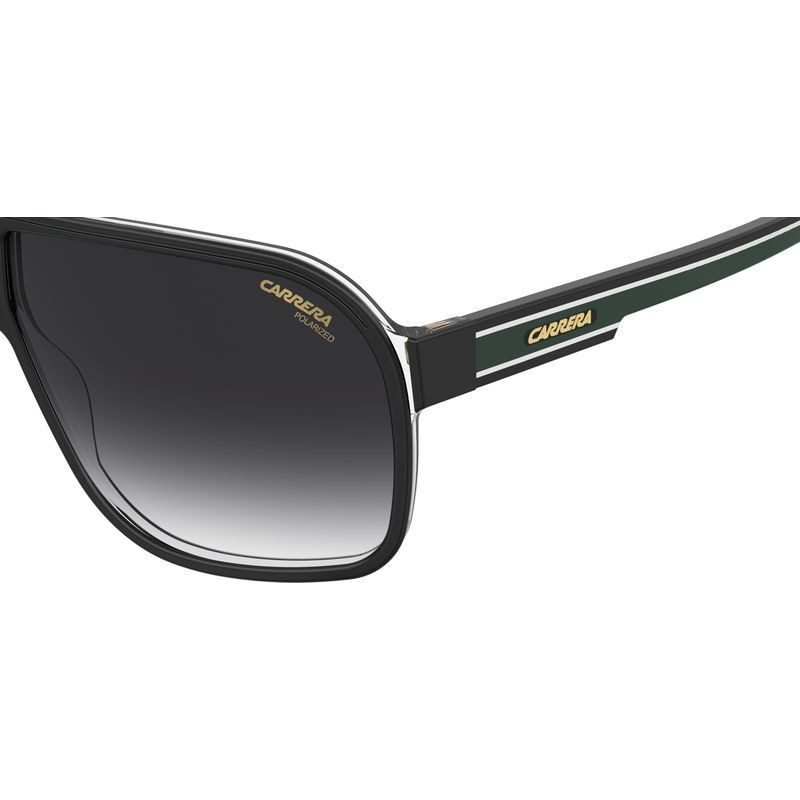 Carrera Grandprix 2/PAT 7ZJ 64 WJ Black Green/Grey Polarised