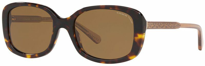 Coach HC8278 512083 53 Havana/Brown Gradient Polarised