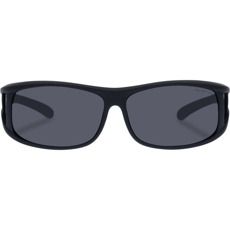 Cancer Council Culburra 10465011 Black Rubber/Smoke Polarised Fitovers