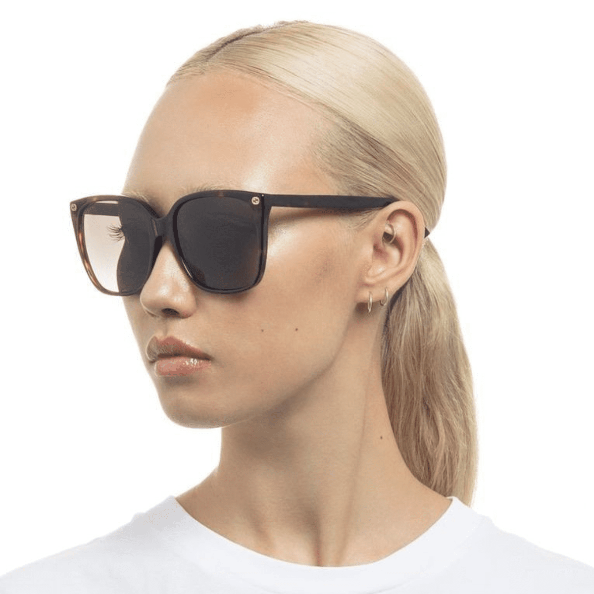 GG0022S 003 HAVANA large rounded square classic darl tort sunglass culture luxury sunnies store coomera online new classic model womens