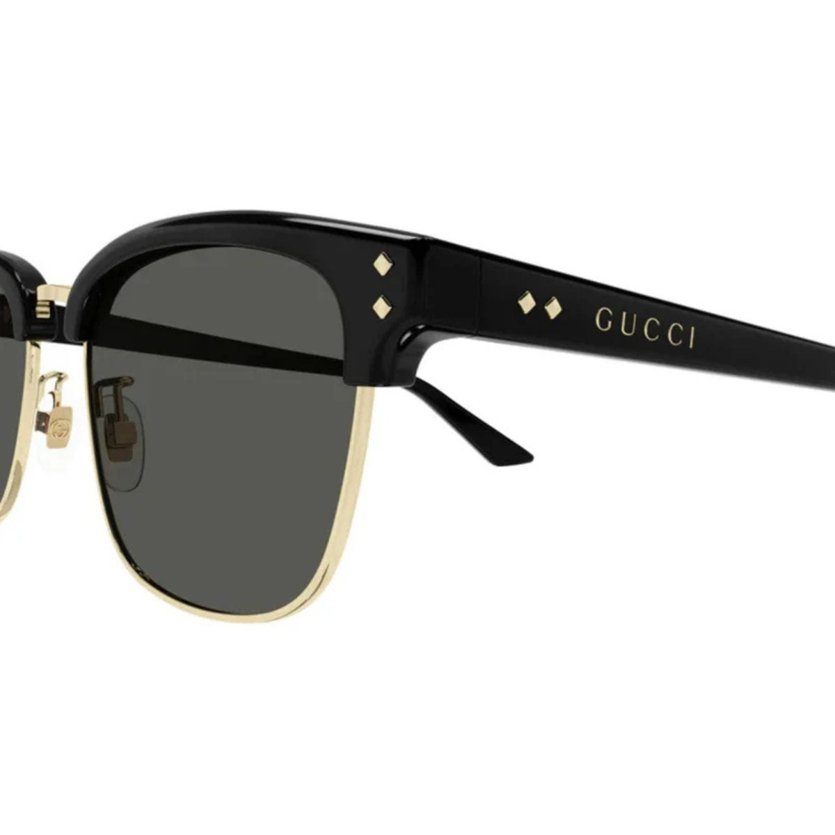 GG1897SK 001 BLACK GOLD CLUBMASTER SUNGLASS CULTURE COOMERA