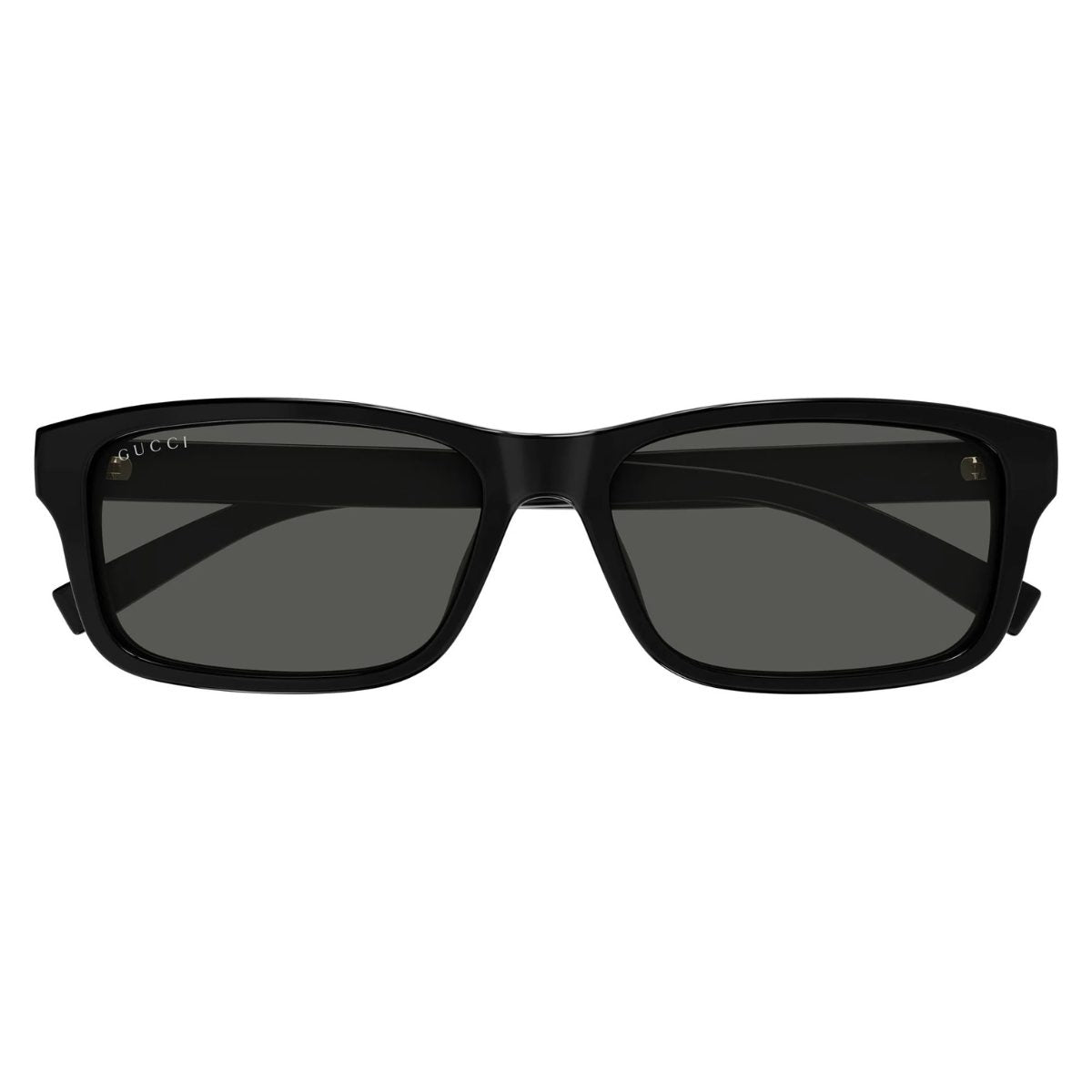 GUCCI 1986SA 001 BLACK GREY slim rectangle classic Sunglass Culture Luxury sunnies store online gold coast Coomera
