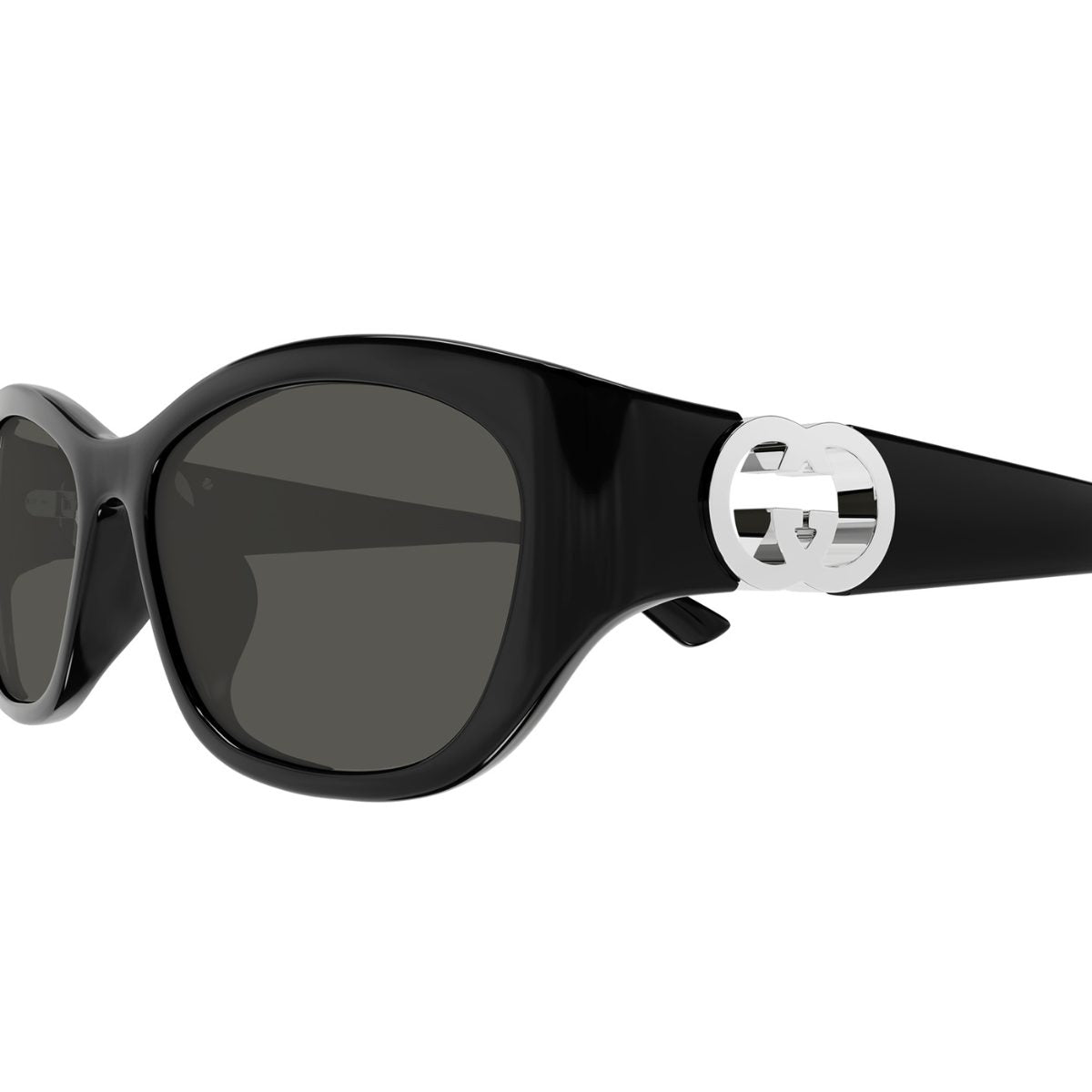 GUCCI GG1826K 001 57 16 140 BLACK GREY Sunglass Culture Luxury sunnies store online gold coast Coomera details silver