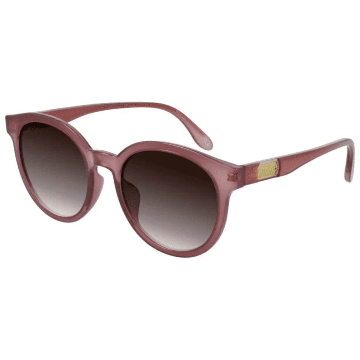 Gucci GG0794SK 003 55 Pink brown lens soft round sunglass culture