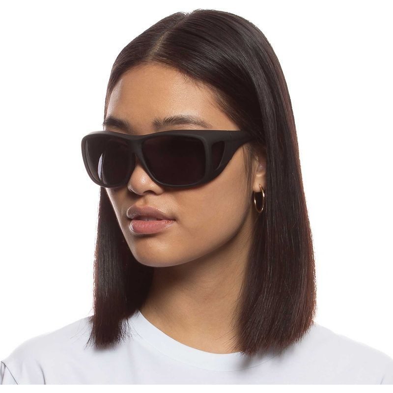 Cancer Council Gymea 2201011 Black Rubber/Smoke Polarised Fitover