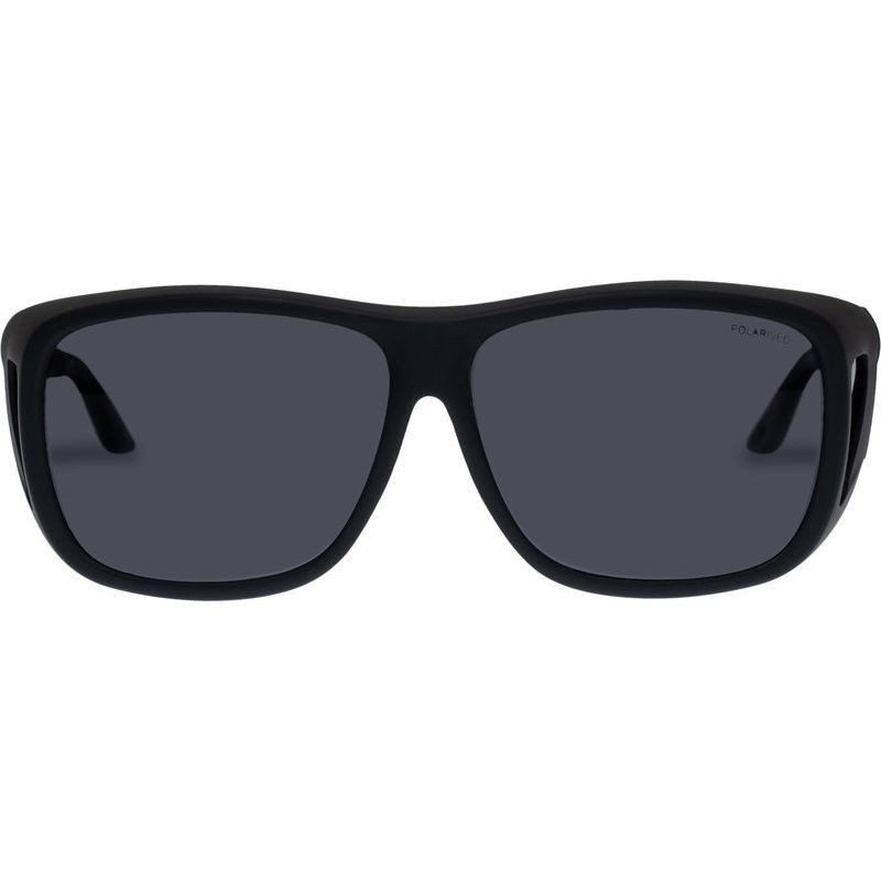 Cancer Council Gymea 2201011 Black Rubber/Smoke Polarised Fitover