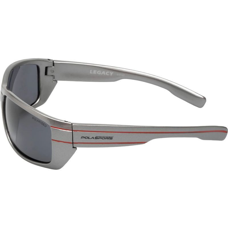 PolaSports Legacy 4474F Metallic Silver/Smoke
