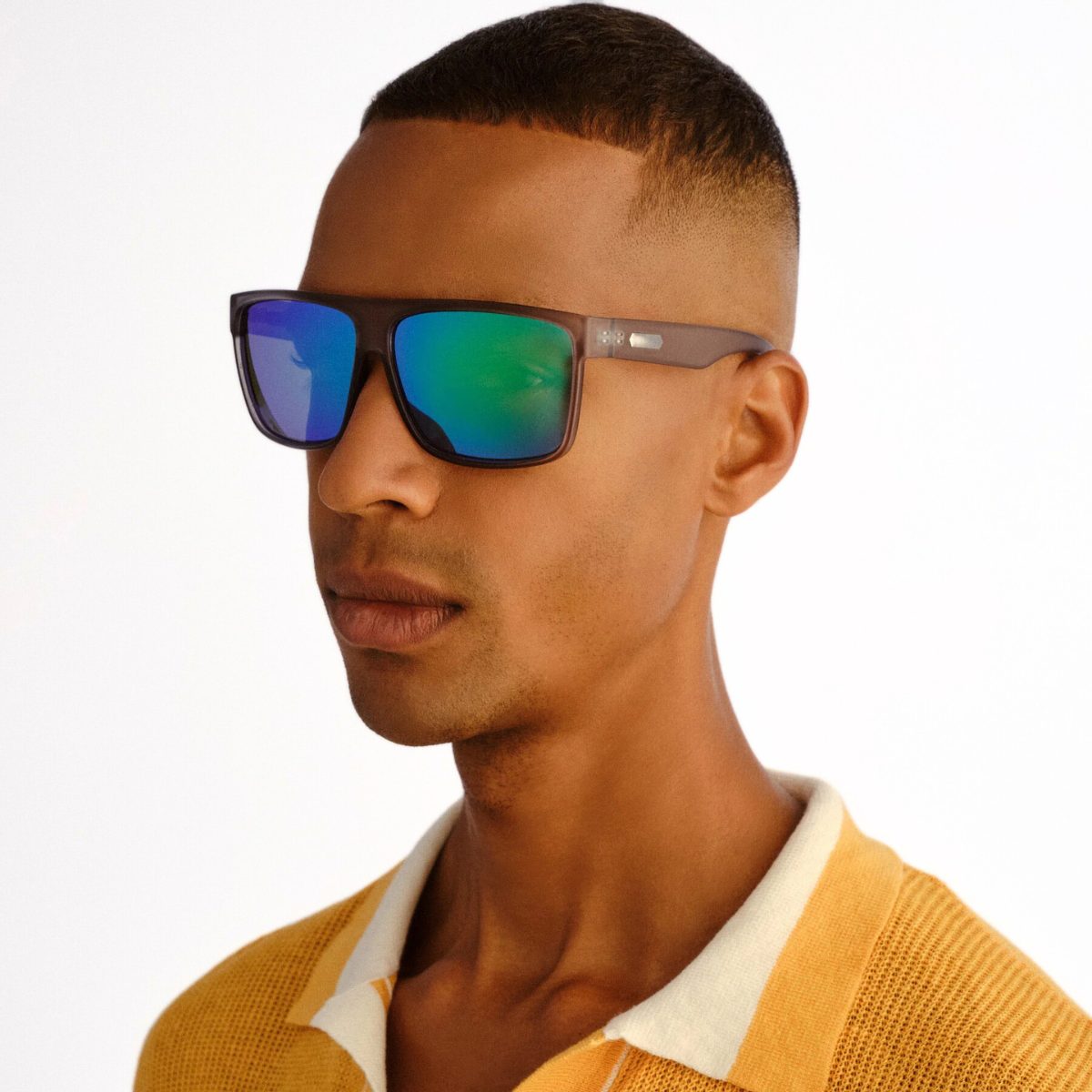 JUNEE 2558886 GREY Cancer Council Sunglass Culture Coomera Polarised sunnies Mirror trend model