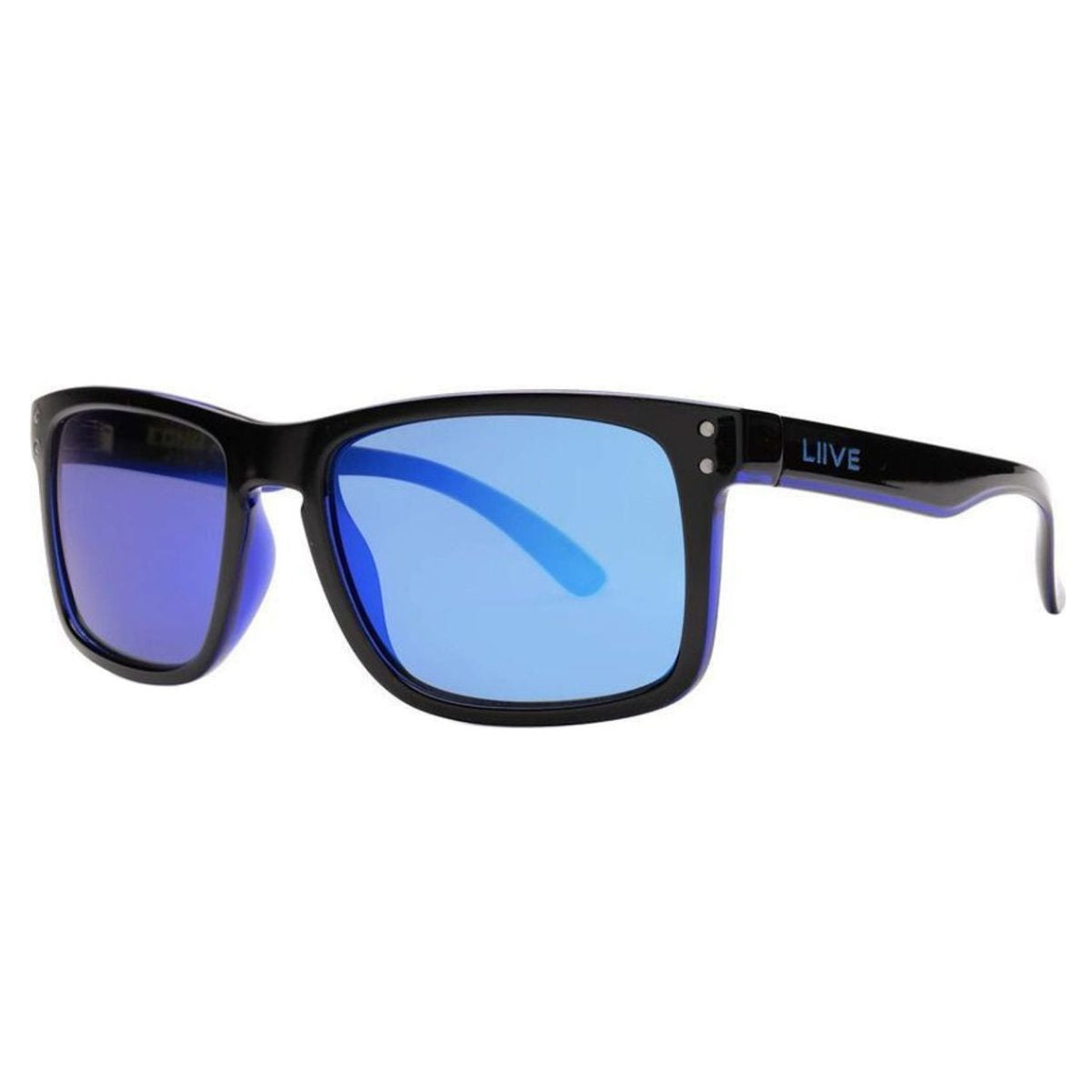 LIIVE ECHO X LX102A miror blue sunglass culture coomera square frame mens