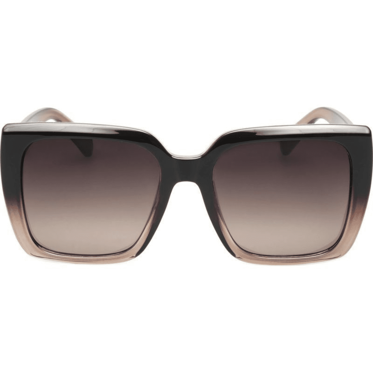 LOCELLO 3908A MACKENZIE ombre plum brown gradient oversized quare sunglass culture front