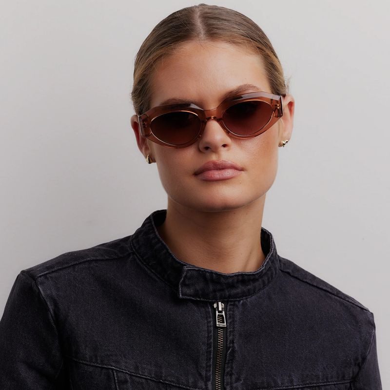Reality Eyewear Luxe 1 Sunglasses Dusty Rose/Brown Gradient