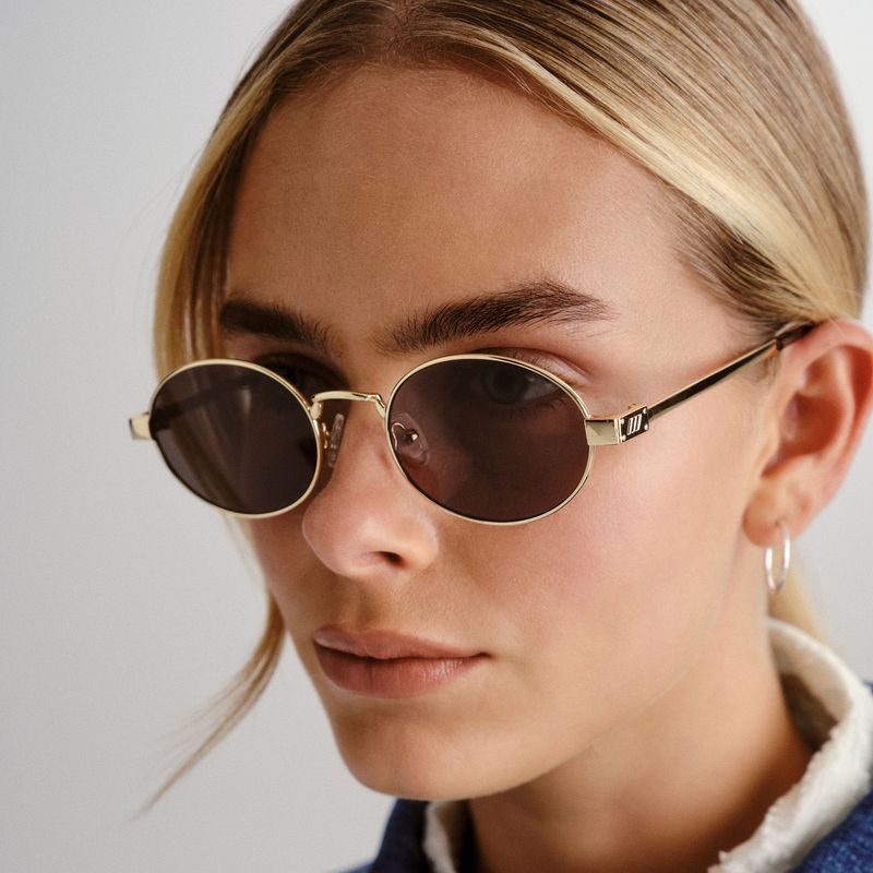 Le Specs Poseidon Deux 2452415 Gold/Khaki