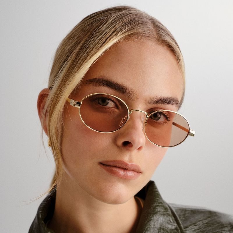 Le Specs Poseidon Deux 2452453 Gold/Brown