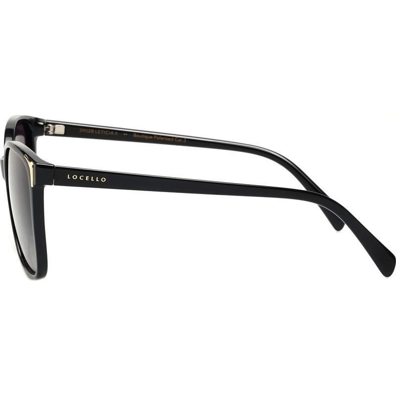 Locello Leticia II 3902B Black/Smoke Polarised