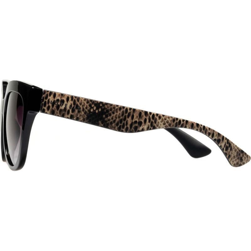 Locello Mercedes 3740B1 Black Snake Print/Grey Gradient Polarised