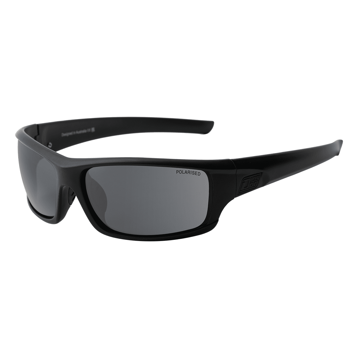 Dirty Dog Clank 53735 Satin Black Grey Polarised sunglass culture coomera