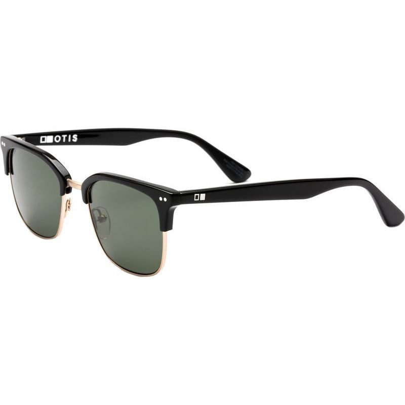 Otis 100 Club 125 2302P Black and Brushed Gold/Grey Glass Polarised