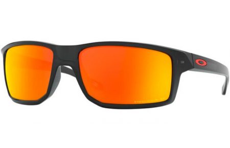 Oakley Gibston OO9449 05 60 Black Ruby Prizm Red Polarised wrap sunglass culture side