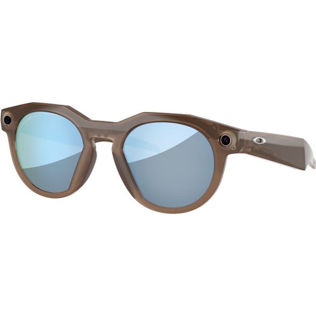 Oakley Meta Glasses Meta HSTN Brown Smoke/Prizm Deep Water Polarised
