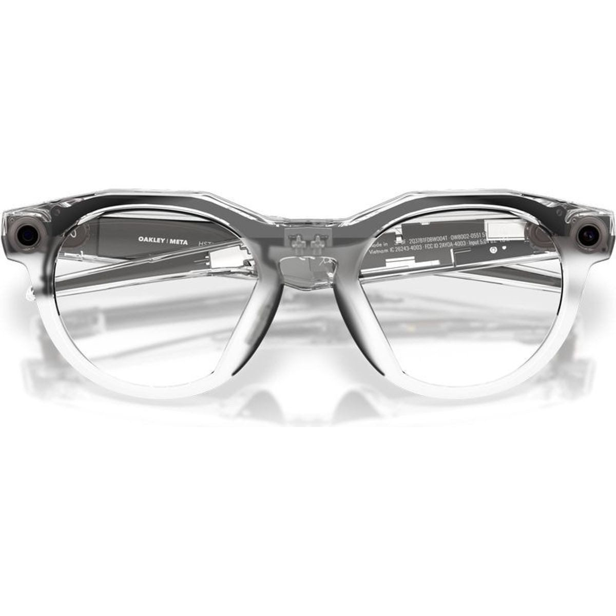 Oakley Meta AI Glasses Meta HSTN 8002 05 51 Clear/Transitions Grey