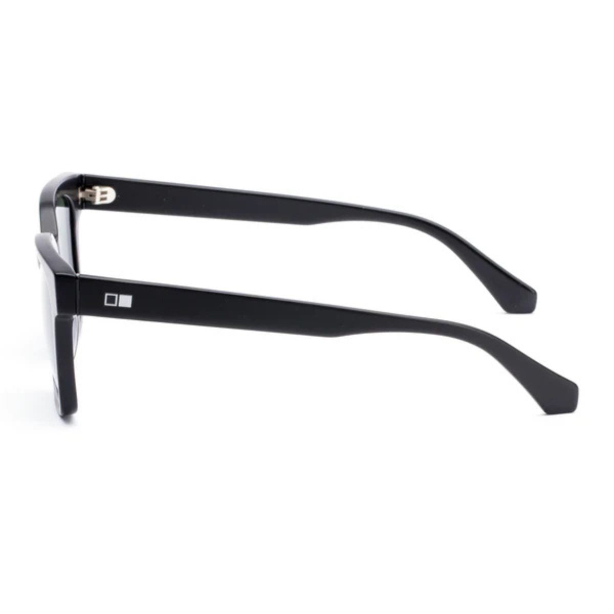Otis Interlude 203-2401P 52 Eco Black Grey Glass Polarised unisex sunglass culture coomera surf sunnies arms