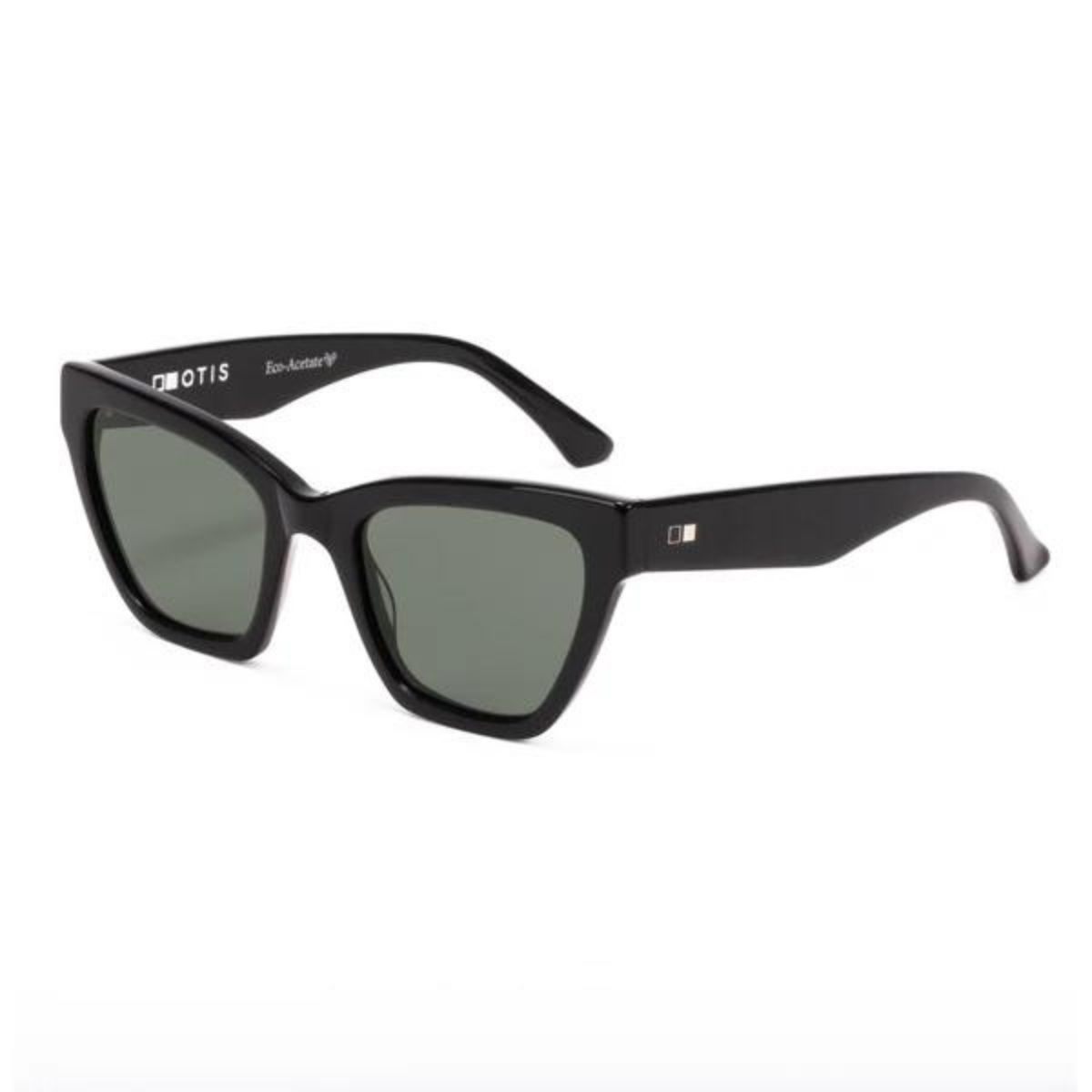 Otis reputation 192 2301 eco black grey cat eye womens sunglass culture side