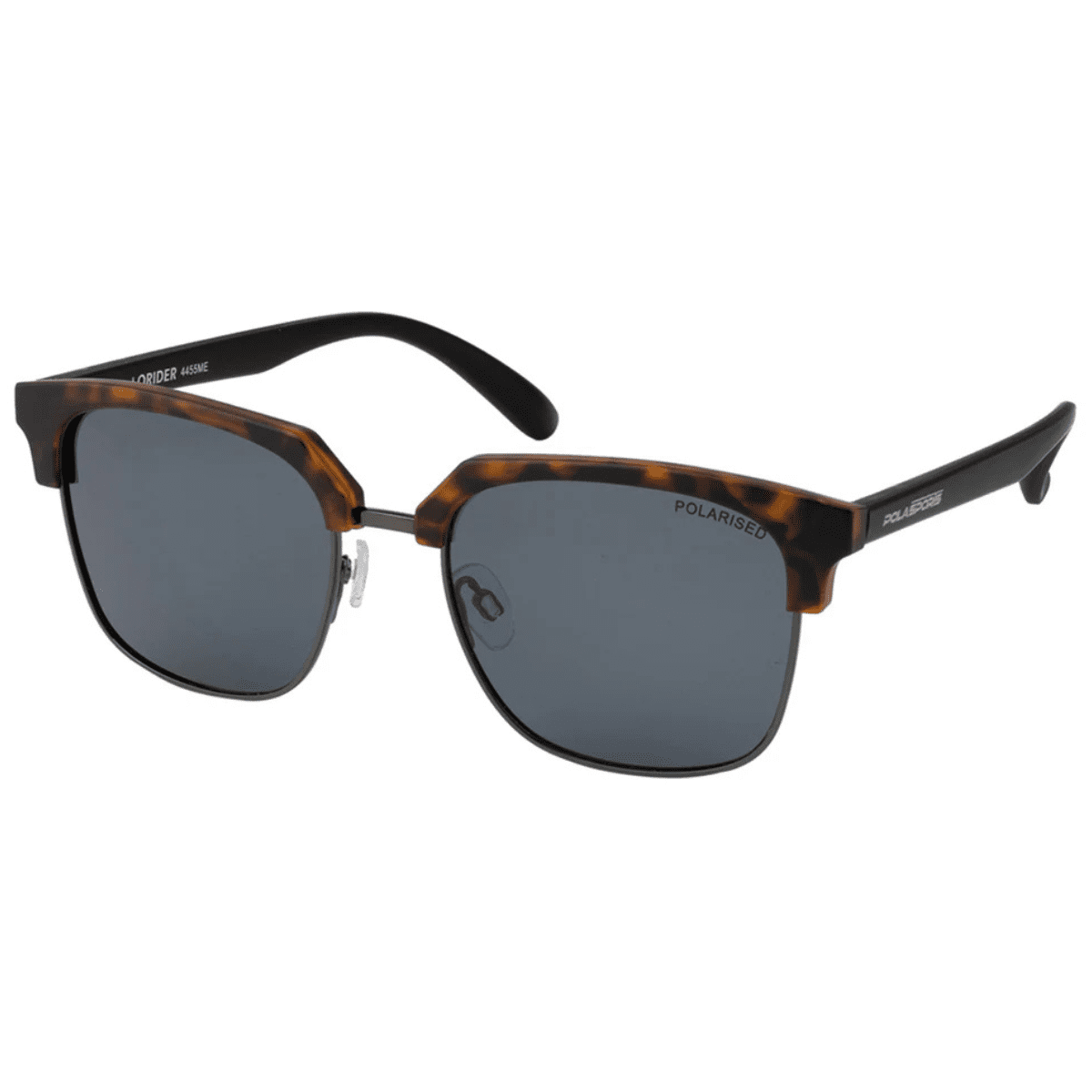 Polasports Lo Rider 4455ME Matte Tort POLA SPORTS 4455ME LO RIDER Matte TORTOISE unisex clubmaster style sunglass culture