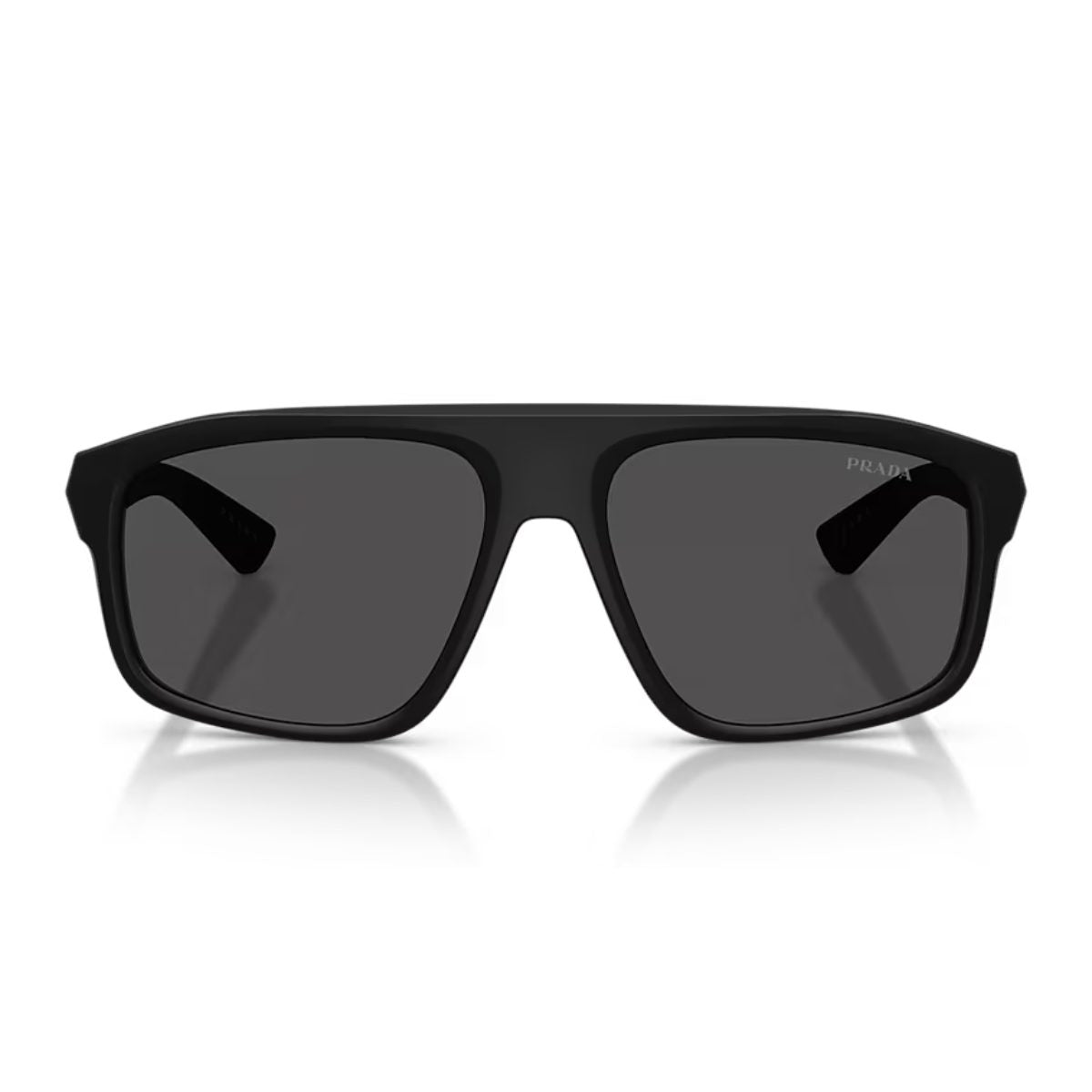 PRADA B02S 1B006F large matte black mens sunglass culture coomera sunnies linea rossa sports