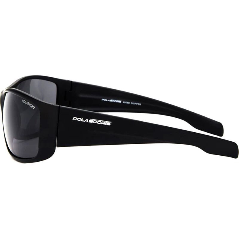 PolaSports Skipper 4808B Matte Black/Smoke Polarised