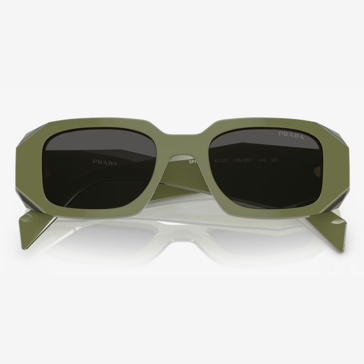 Prada PR17WS 13N5S049 Sage Green/Dark Grey