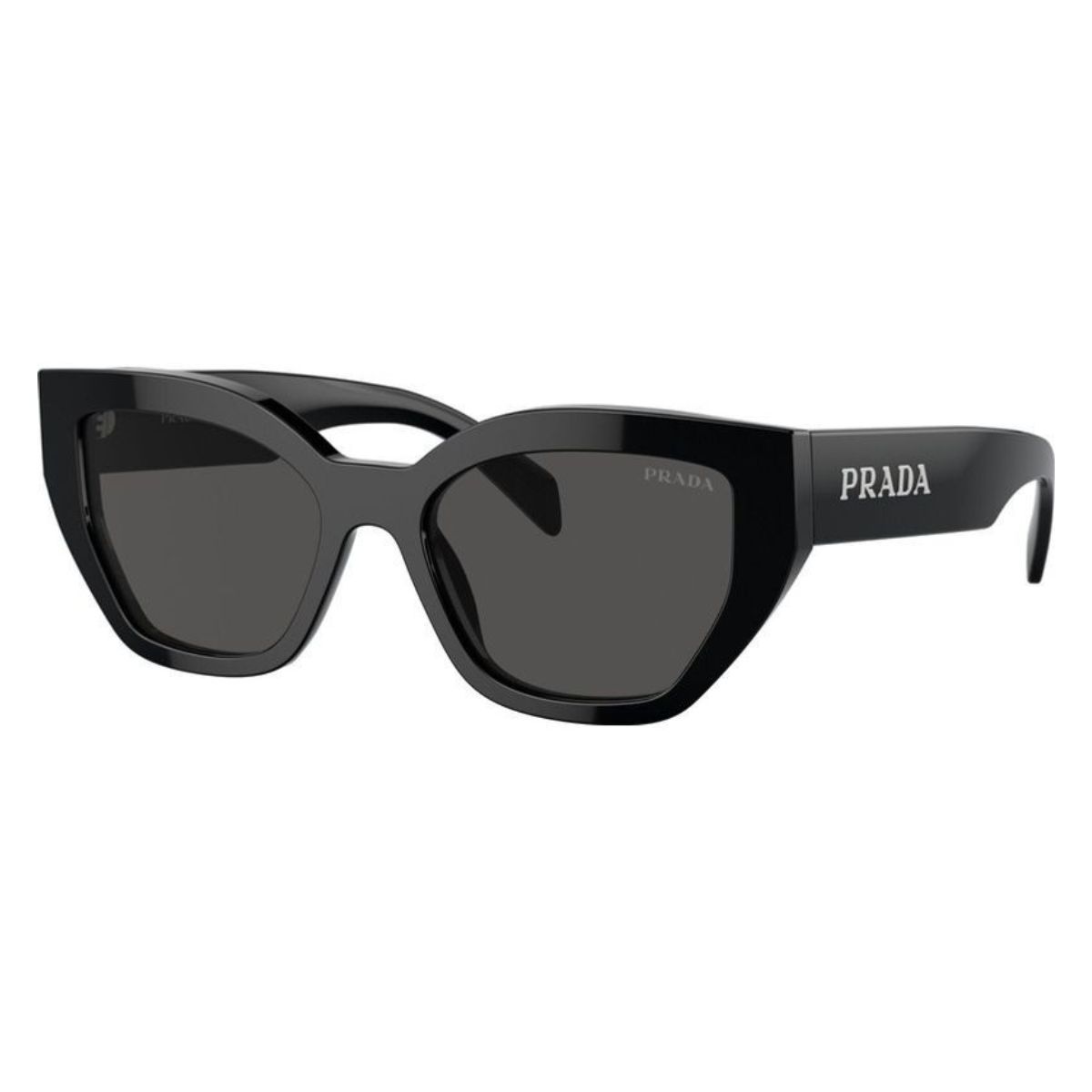 Prada PRA09S 1AB5SO 53 Black/Dark Grey