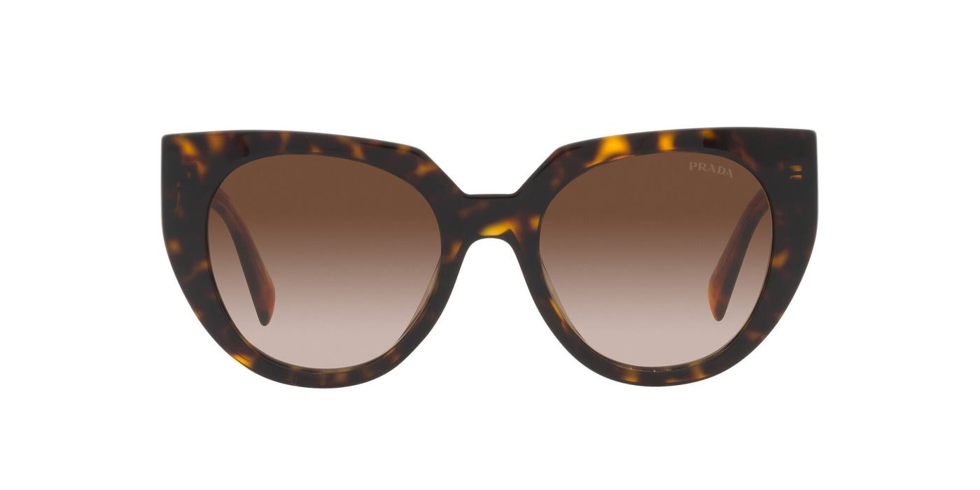 Prada PR14WS 2AU6S1 52 Brown Tortoise/Brown Gradient