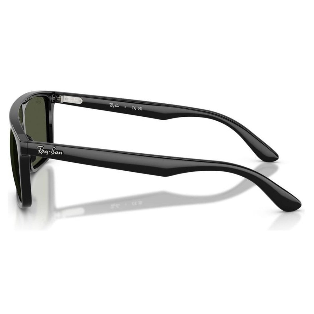 RB2222 901 31 57 Ray Ban flat top sunglass culture coomera sunnies stor black square mens slim arms