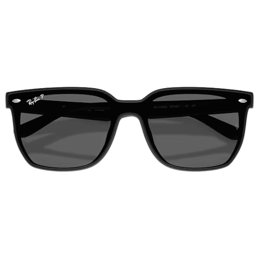 RB4466D ray ban polarised black sunglass culture new flat lens black matte coomera sunnies store online front folded