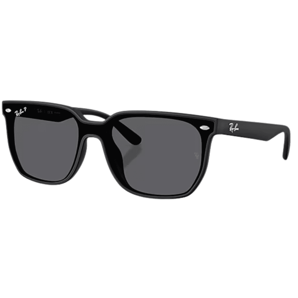 RB4466D ray ban polarised black sunglass culture new flat lens black matte coomera sunnies store online