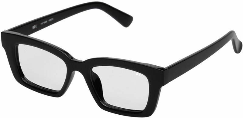 ROC Flip Side 878B21 Black/Clear Blue Light Blocker