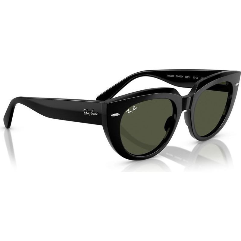 Ray-Ban RB2286 901 31 52 Doreen Black/Green
