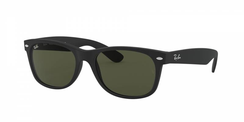 Ray-Ban RB2132 622 58 Black/Green New Wayfarer