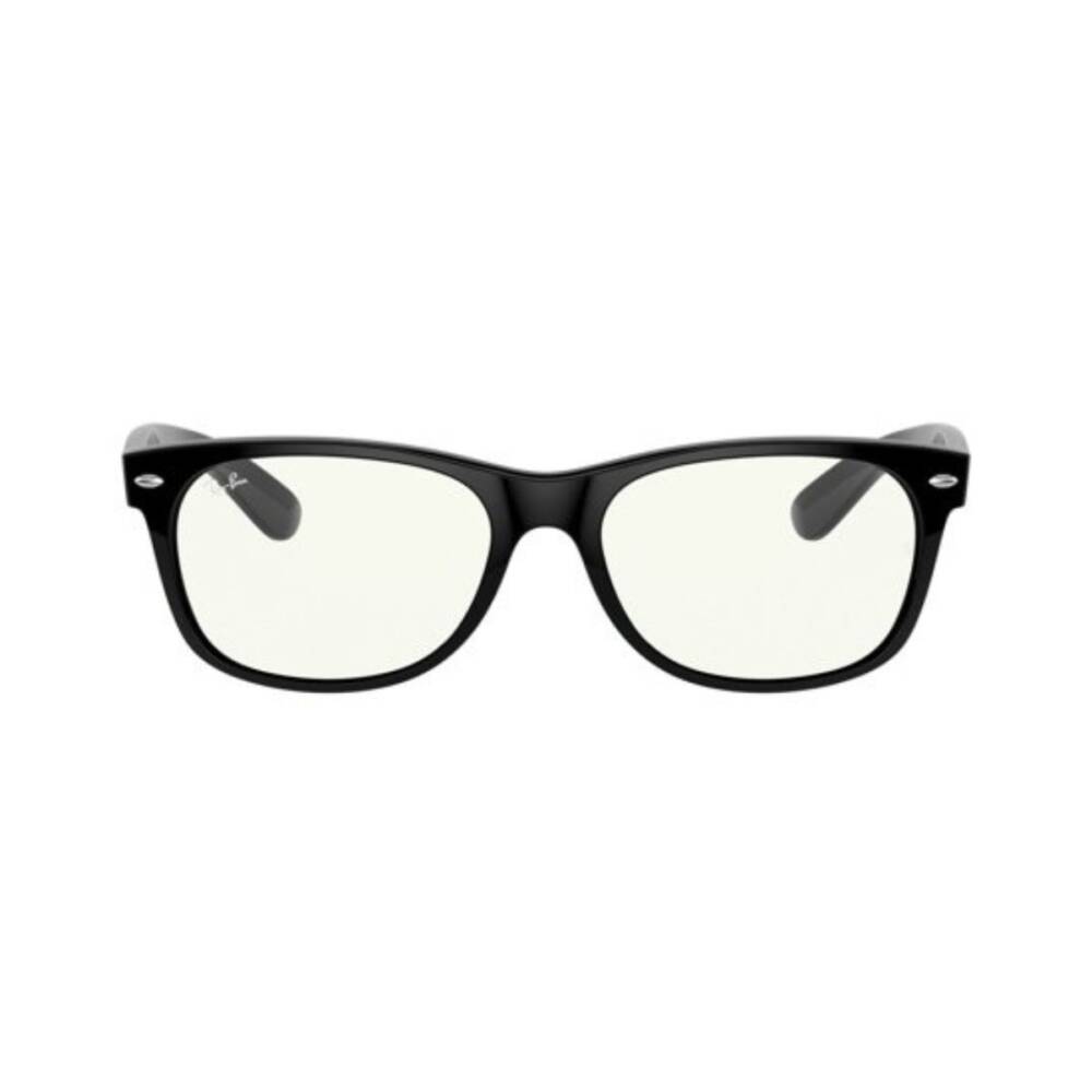 Ray-Ban RB2132 901/BF 55 Blue Light Blocker Black/Clear New Wayfarer
