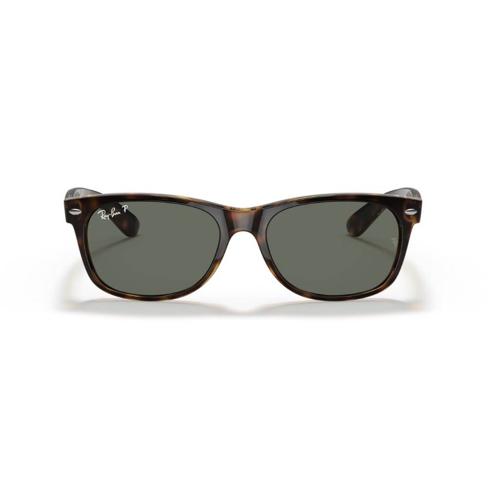 Ray-Ban RB2132 902/58 55 Brown/Green Polarised New Wayfarer