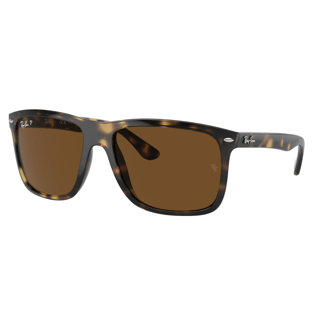 Ray-Ban RB4147 Boyfriend 710 57 60 Tort Brown Polarised mens large sunglass culture gold coast coomera