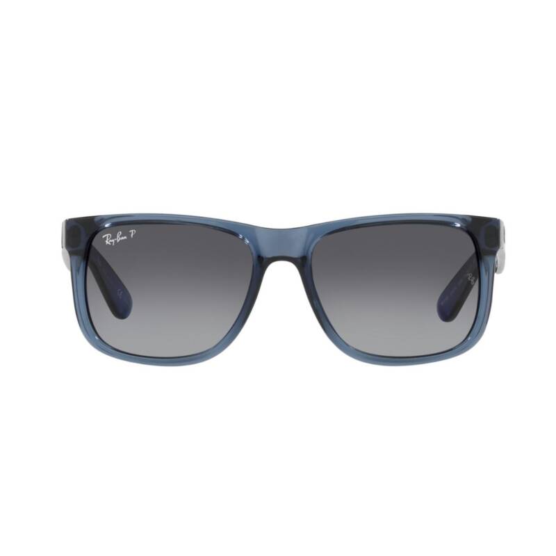 Ray-Ban RB4165 6596T3 55 Transparent Blue/Grey Polarised Justin